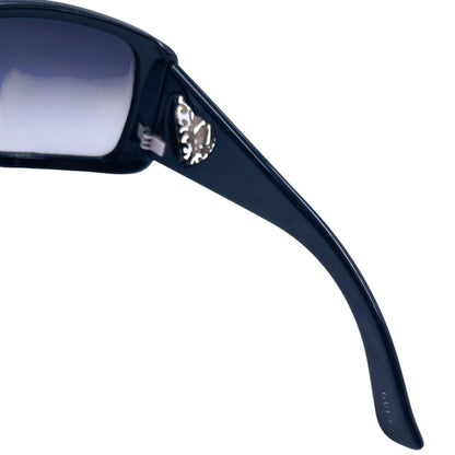 Vintage 2000s Gucci Heart Cut-Out Sunglasses | O/S, Multicoloured