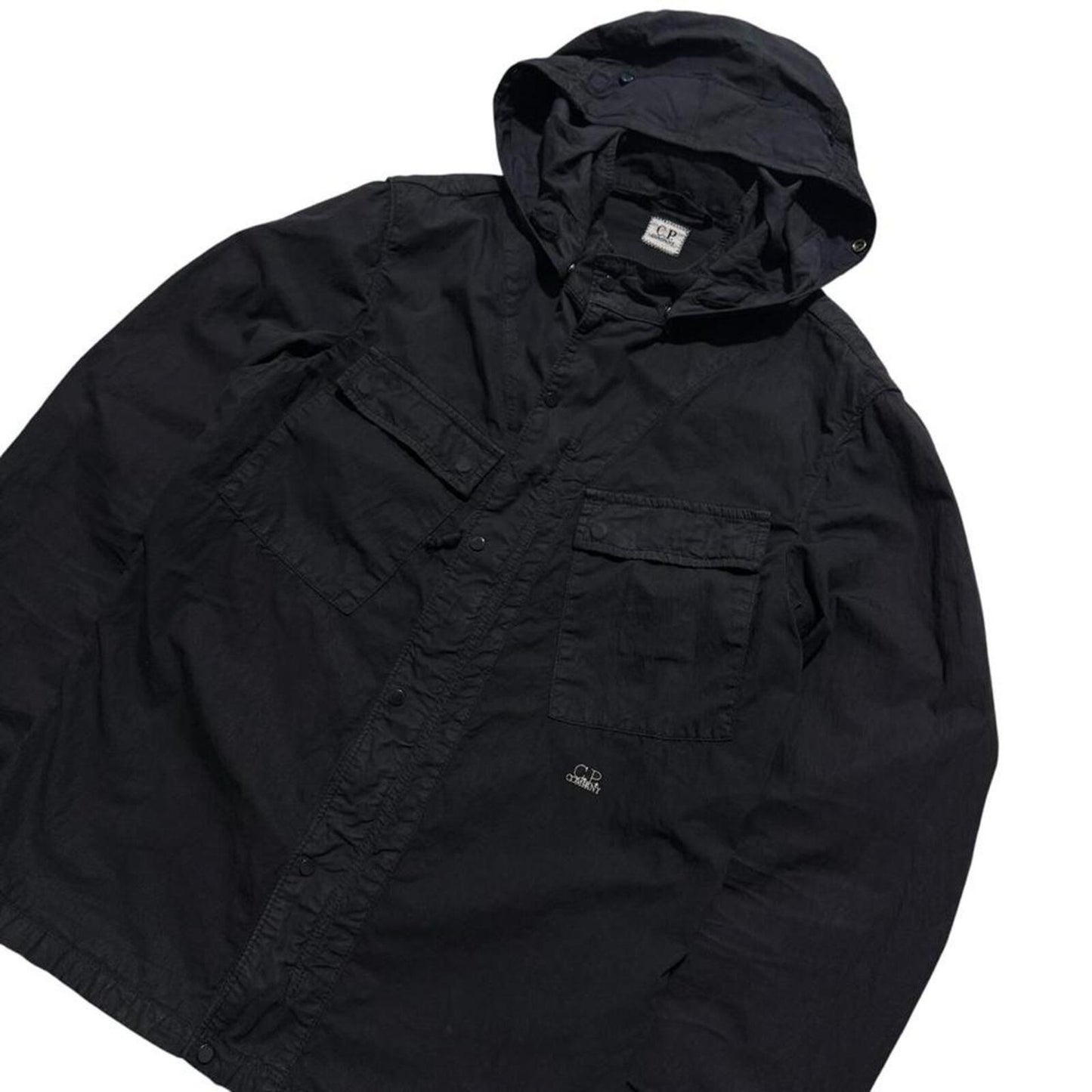 CP Company Canvas Jacket | Small, Black