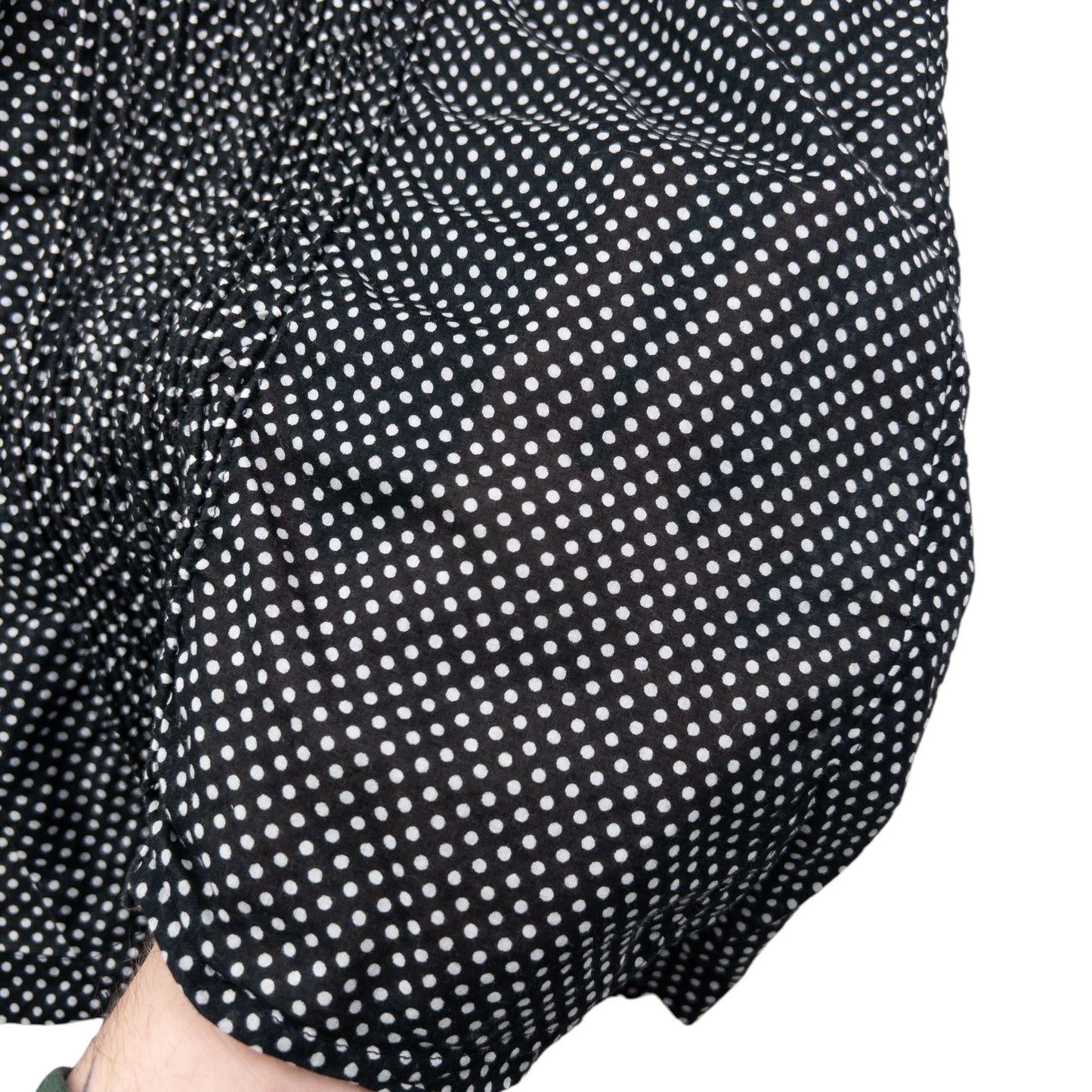 Vintage 2000s Cabane De Zucca By Issey Miyake Polka Dot Button Up Shirt Size S