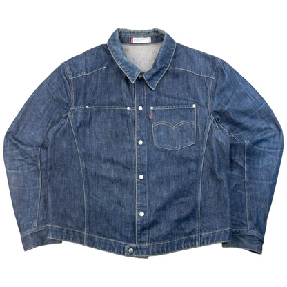 Vintage 2000s Levi's Button Up Denim Jacket Size XL | XL, Blue