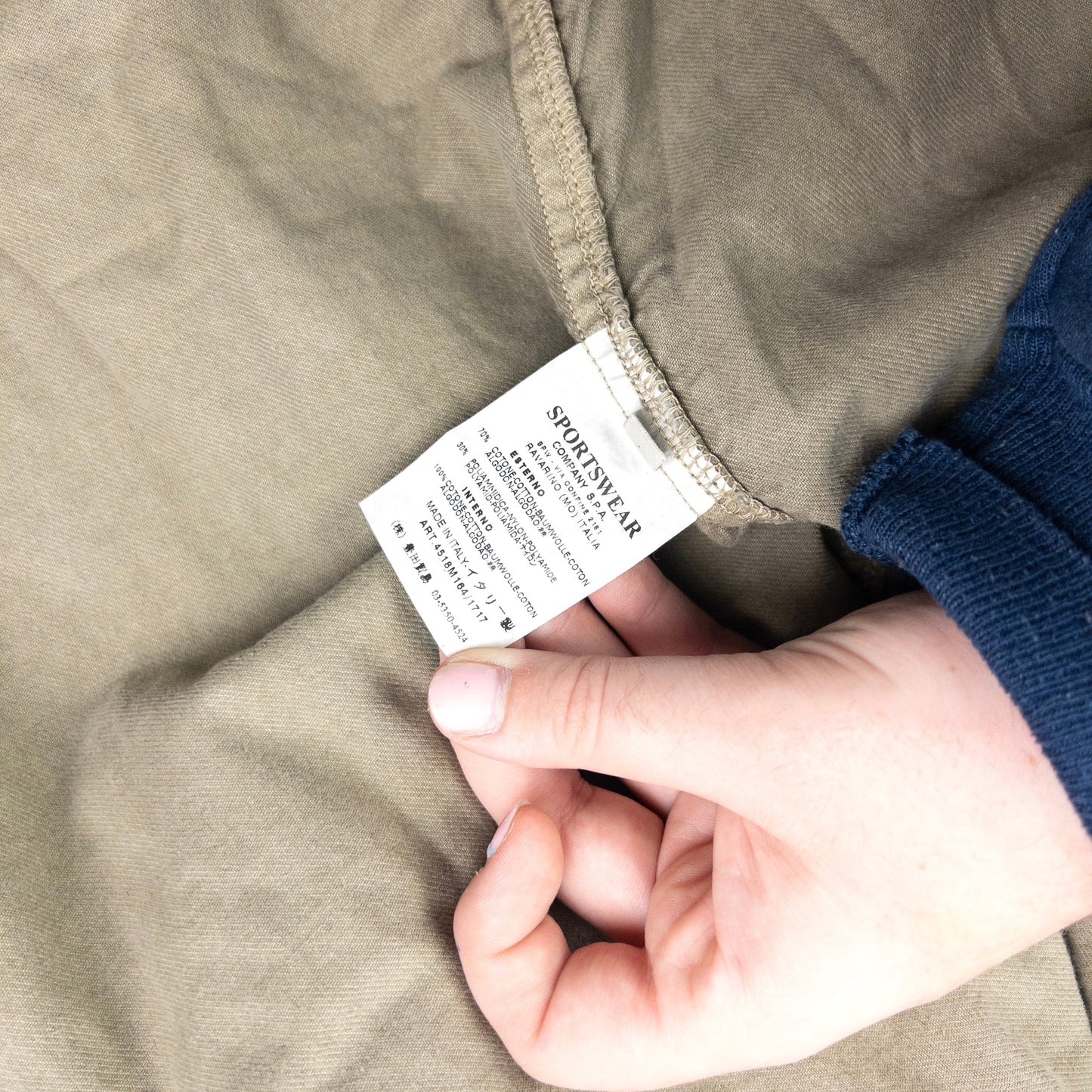 Vintage 2006 CP Company Tinto Terra Cargo Jacket Size M | Medium, Beige