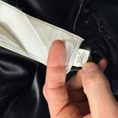 Nike Tony Spackman 2007 Leather Boxy Bomber Jacket - S