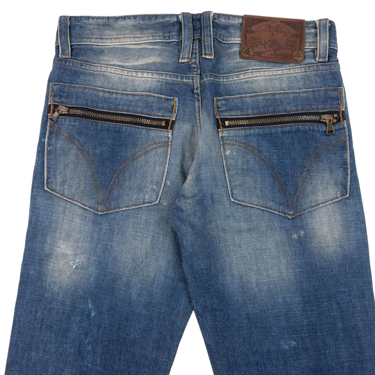 Vintage 2000s Dolce & Gabbana Audacious Denim Jeans Size W30 | W30, Blue