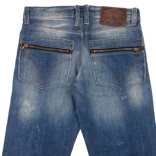 Vintage 2000s Dolce & Gabbana Audacious Denim Jeans Size W30 | W30, Blue