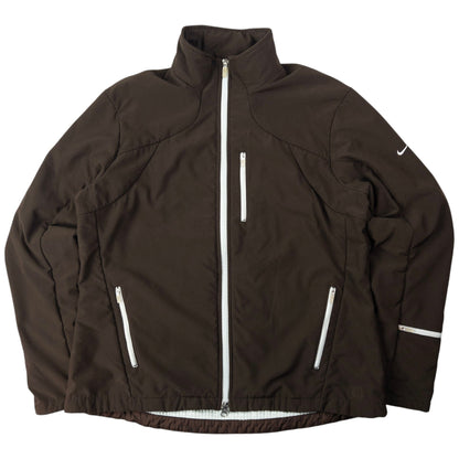 Vintage Nike Fleece Lined Zip Up Jacket Womens Size M