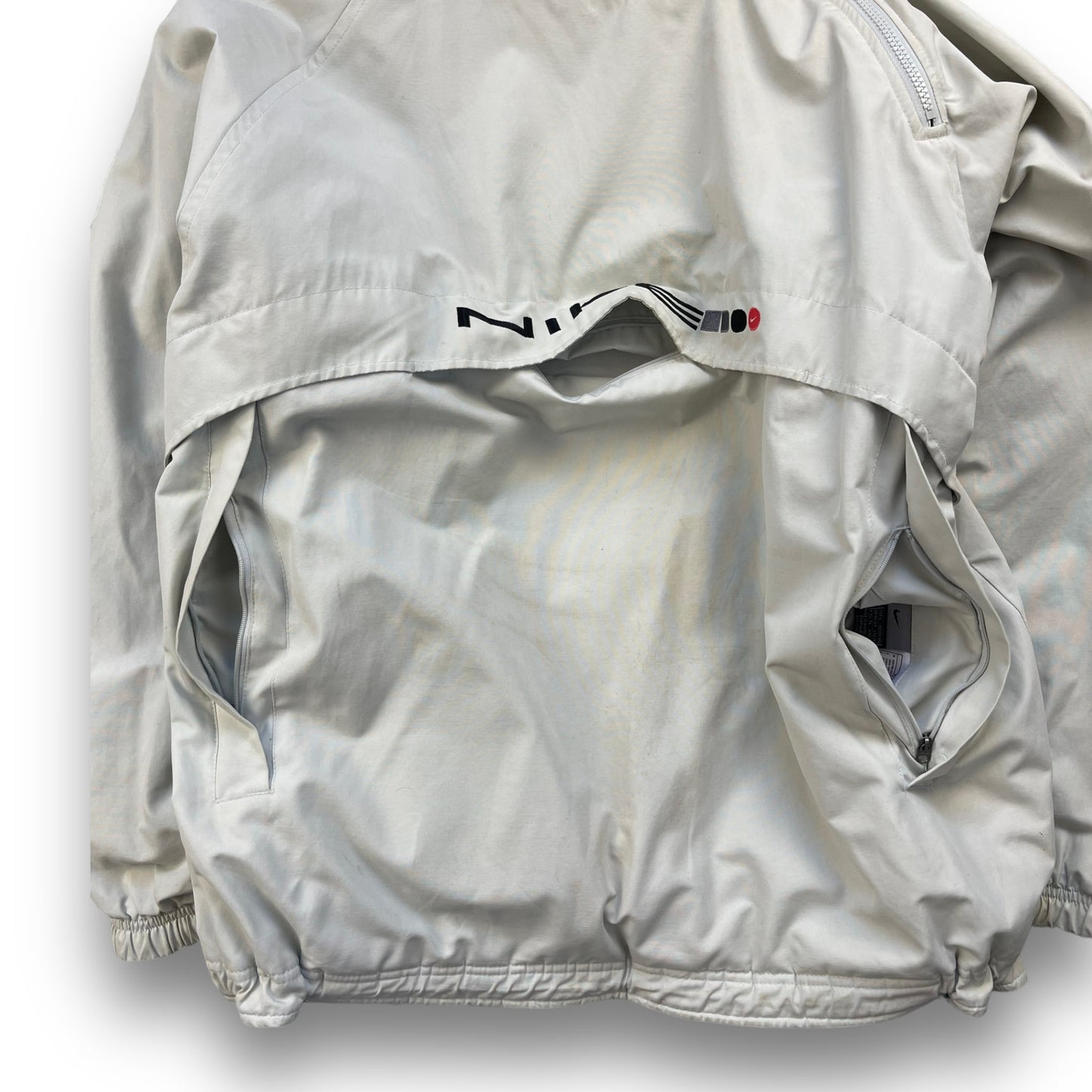 Nike Reversible Asymmetric Zip Fleece Jacket (L) | Default Title, Multicoloured
