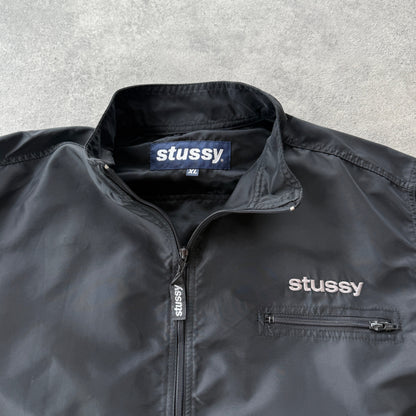 Stussy RARE 1990s technical nylon cargo jacket (XL)