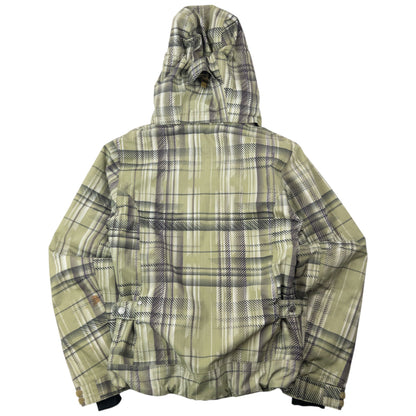 Vintage 2000s Oakley Pattern Zip Up Snowboarding Jacket Size XS | XS, Green