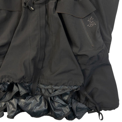 Vintage 2000s Marithe + Francois Girbaud Rain Jacket Womens Size L | Large, Black