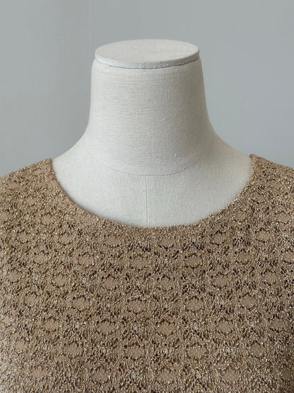 USA Vintage 1990s Sleeveless Knit Top - M