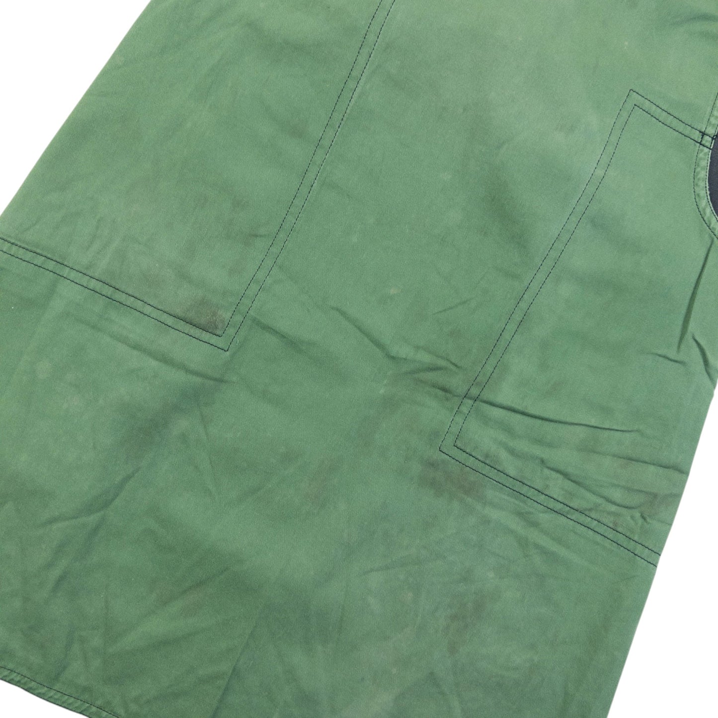Vintage 90s Issey Miyake Tie Back Apron | O/S, Green