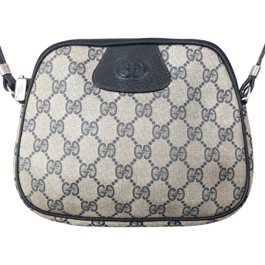 Vintage 80s Gucci Monogram Crossbody Bag