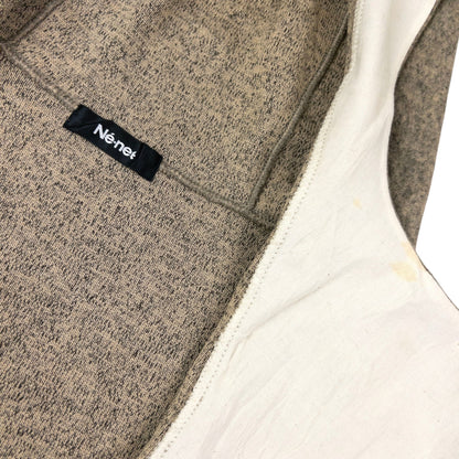 Vintage 2000s Ne-Net Issey Miyake Wrap Jacket Size M | Medium, Beige