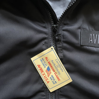 Avirex Padded Bomber Jacket With Hood - L