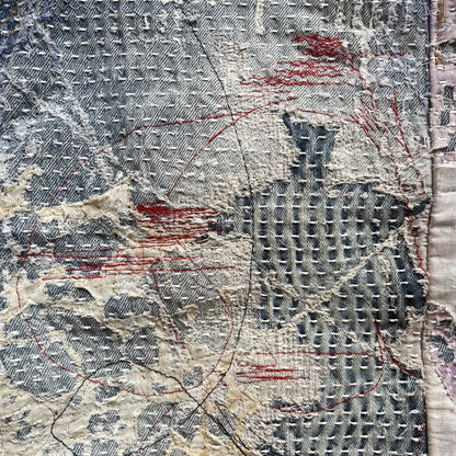 Boro Bandana Sashiko Distressed Jeans - W34"