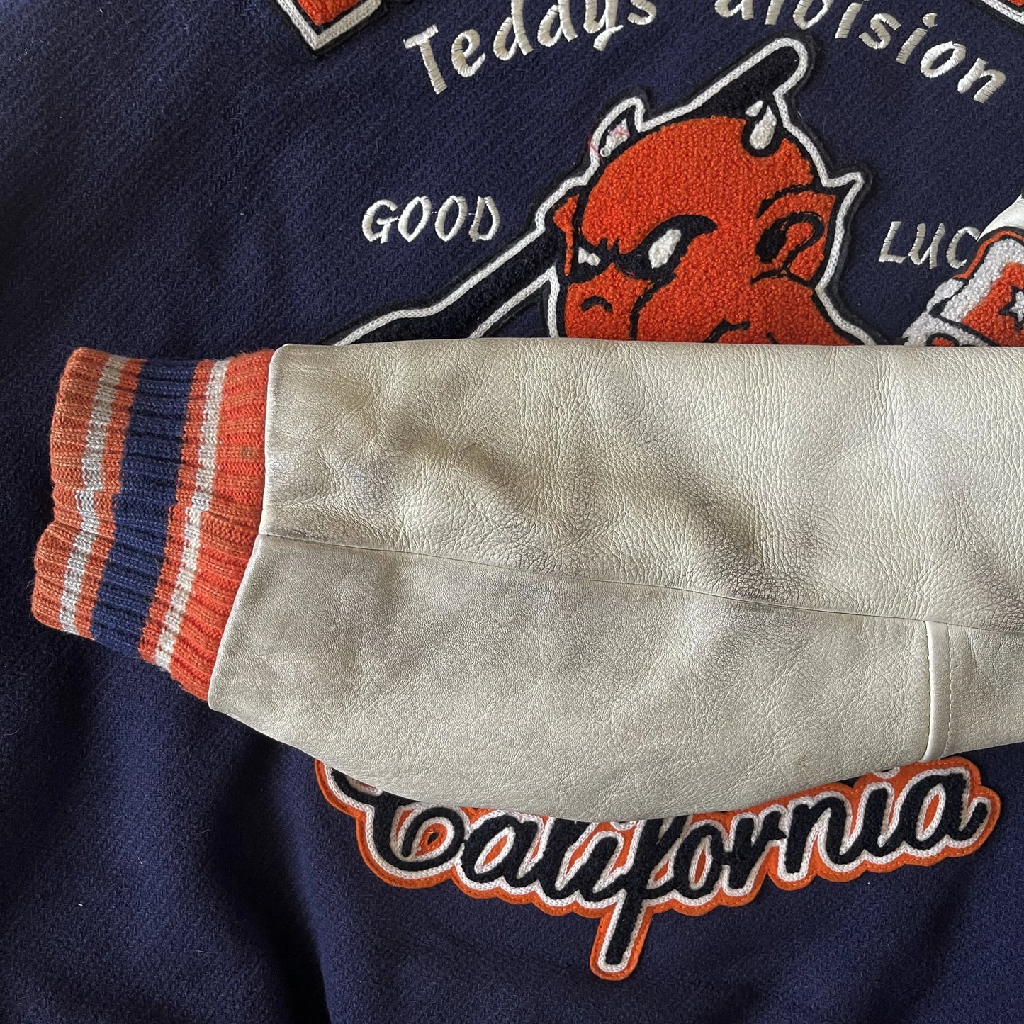 Tedman's 'Lucky Devil' Varsity Jacket - L