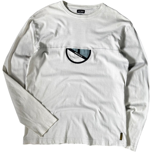 Armani Jeans 00’s Long Sleeve T Shirt M | Medium, White