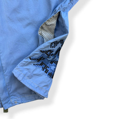 2000's Maharishi Pixelated Dragon Zipped Shirt (L) | Default Title, Blue