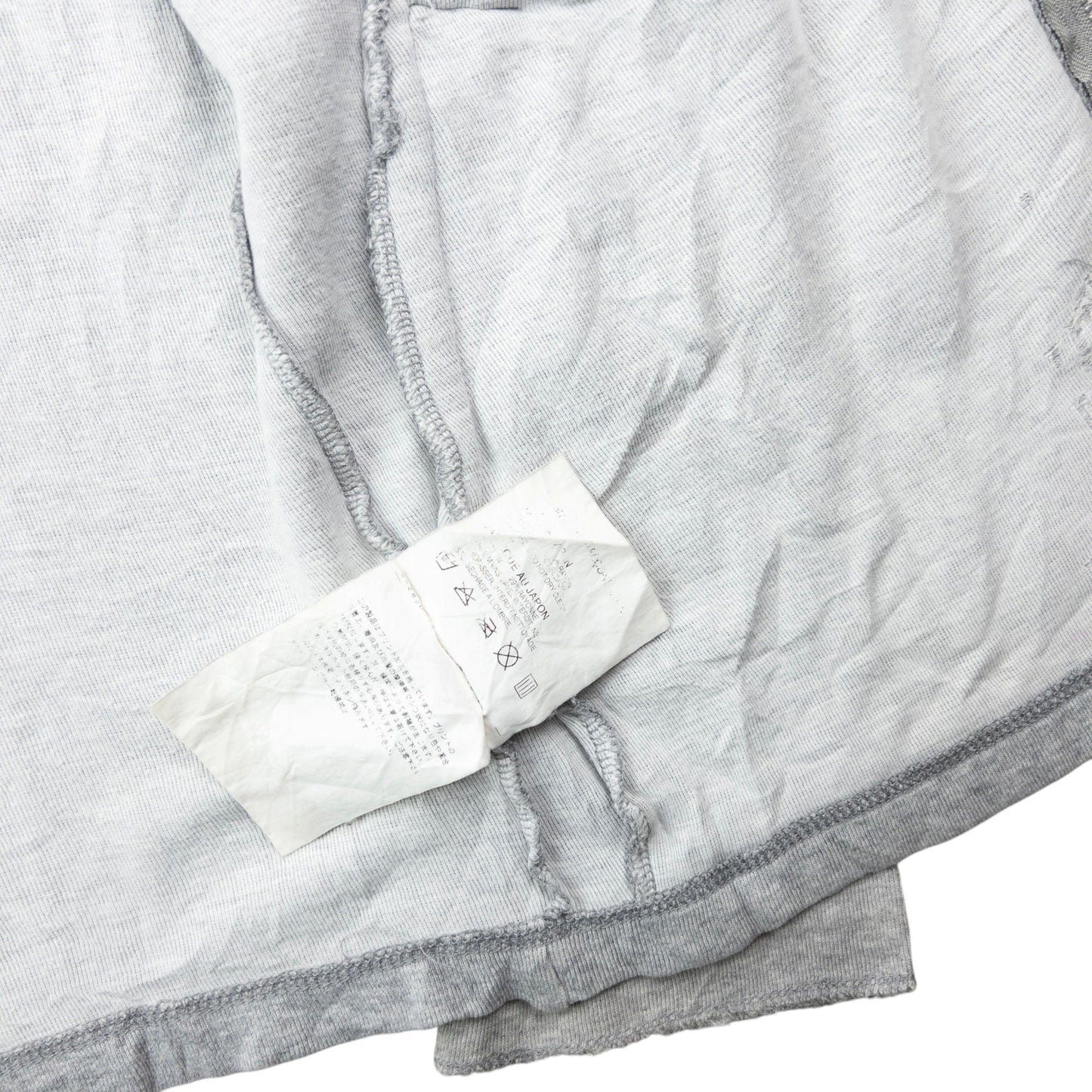 Vintage 2000s Comme Des Garçons HOMME Zip Up Skull Hoodie Size M | Medium, Grey