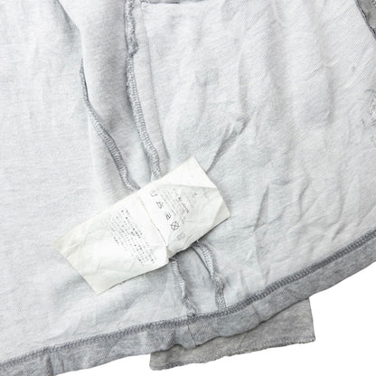 Vintage 2000s Comme Des Garçons HOMME Zip Up Skull Hoodie Size M | Medium, Grey