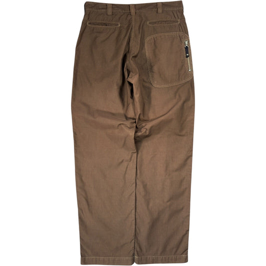 Armani Jeans 00’s Brown Utility Trousers W34 | W34, Brown