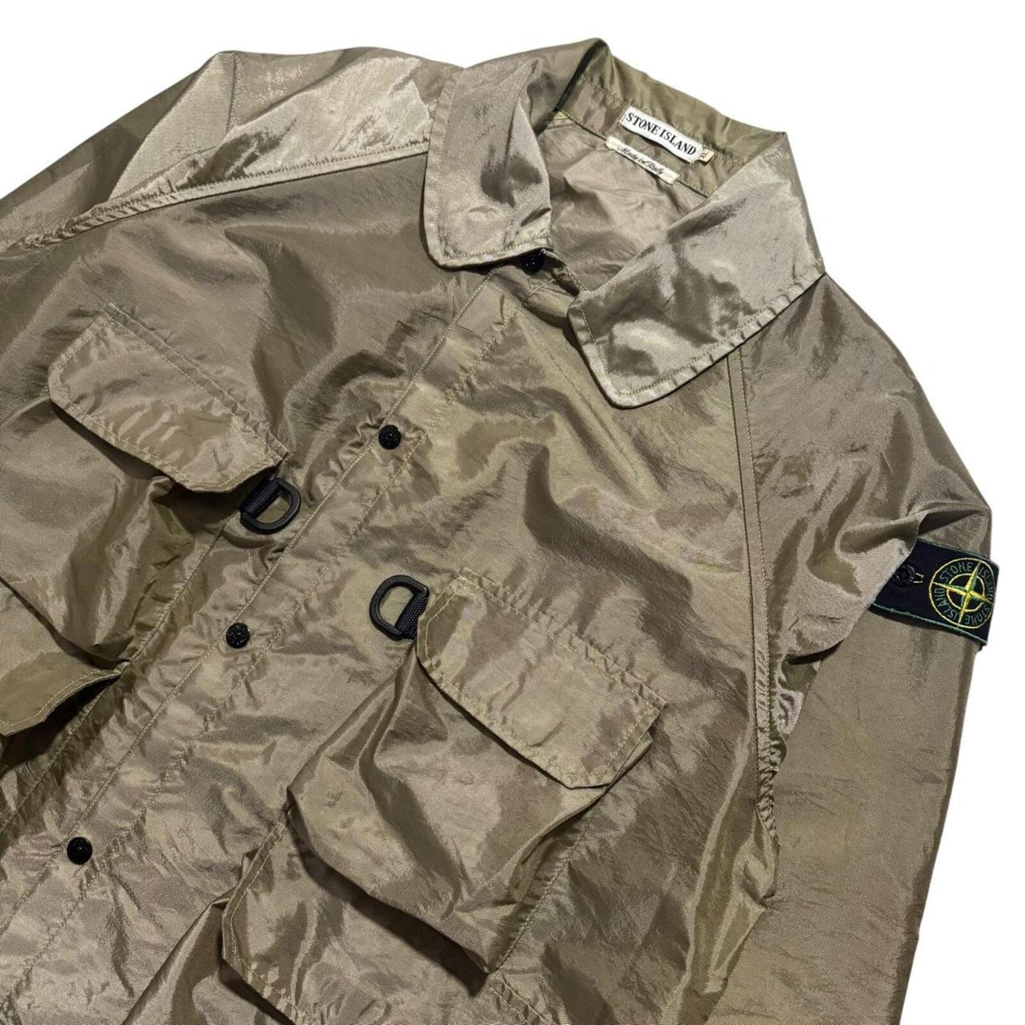 Stone Island 1995 D-ring Formula Steel Jacket | XL, Steel