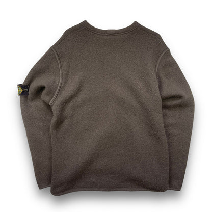 AW2002 Stone Island Wool Jumper (L) | Default Title, Red