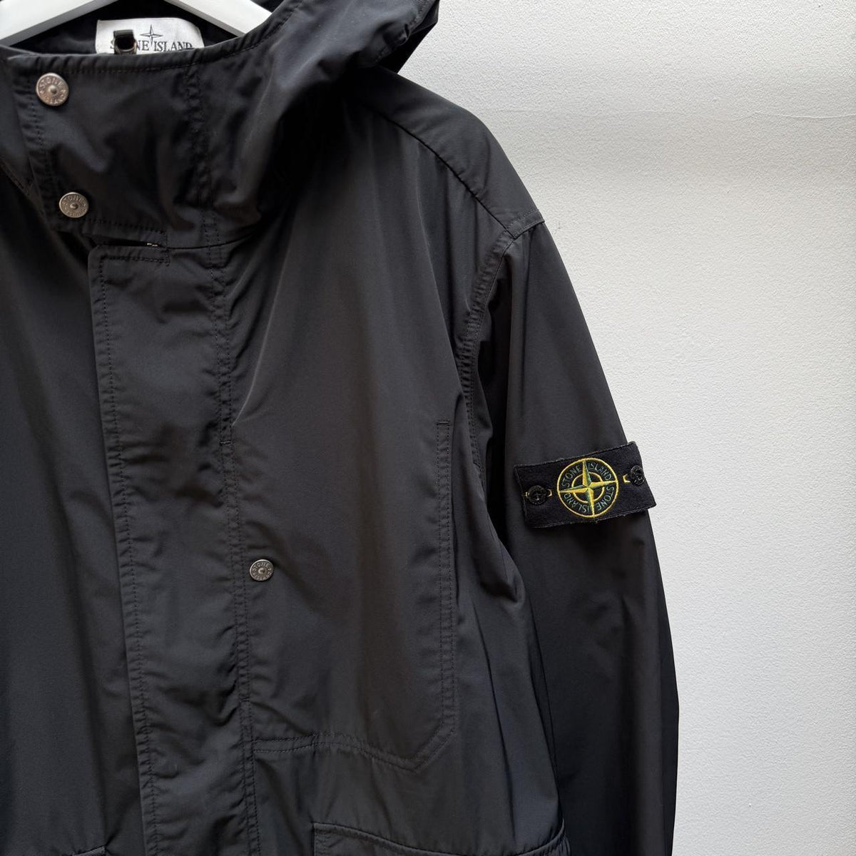 Stone Island Micro Twill Jacket (XXL) | XXL, Black