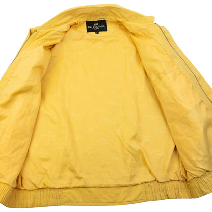 Vintage 90s Balenciaga Zip Up Jacket Size M | Medium, Yellow
