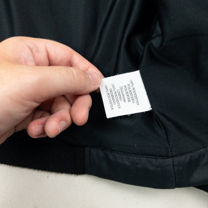 Vintage 2000s Burberry Golf Zip Up Fleece Jacket Womens Size M | Medium, Black