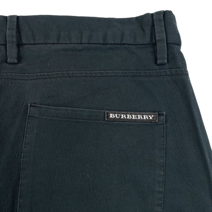 Vintage 2000s Burberry Golf Trousers Size W36 | W36, Black