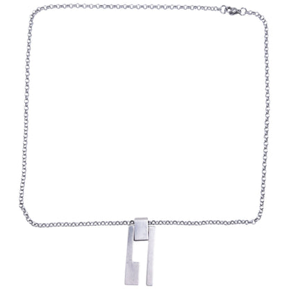 Vintage Gucci Silver Pendent Necklace