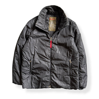 2000’s Prada Sport Padded Nylon Jacket (L) | Large, Black