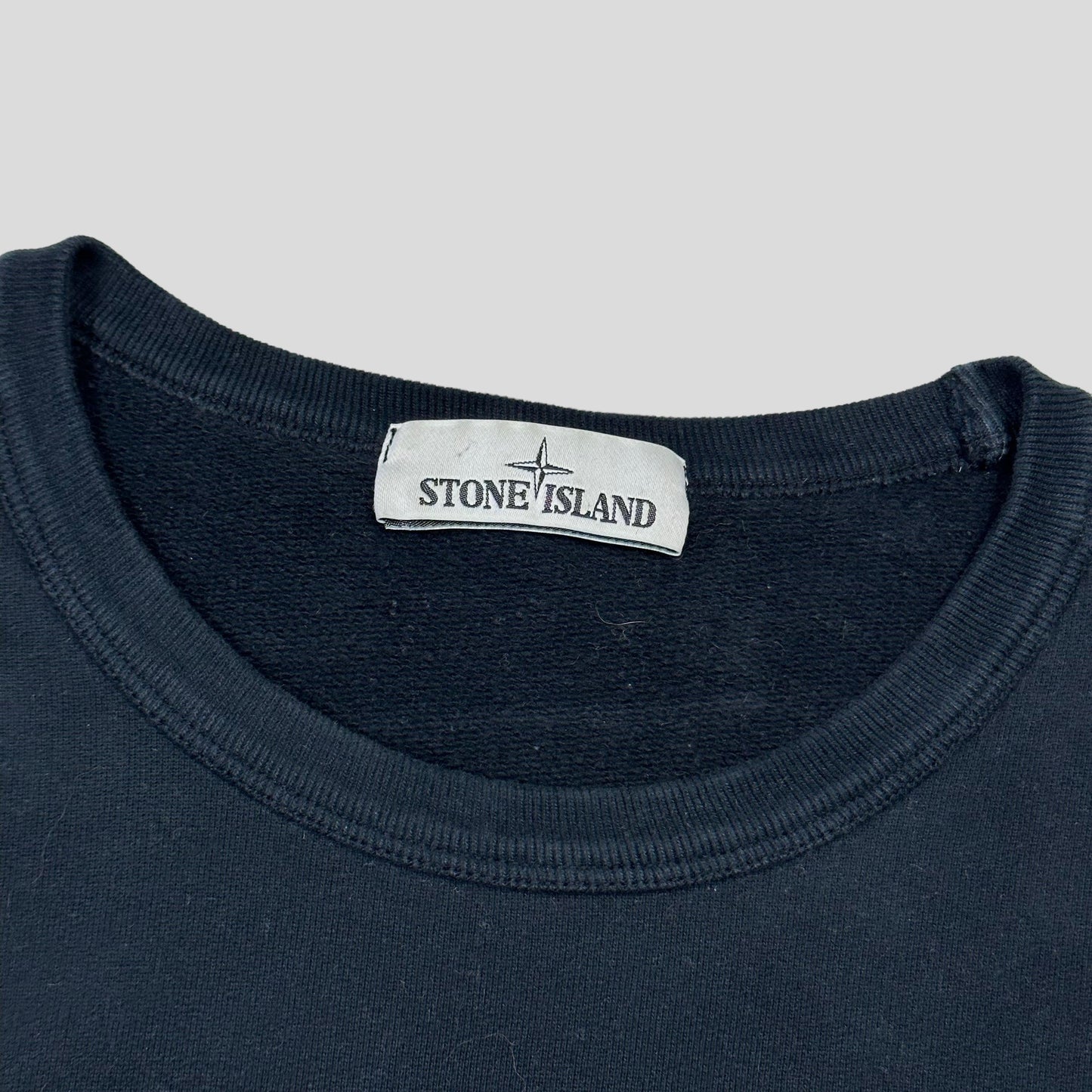 Stone Island Navy Crewneck - L