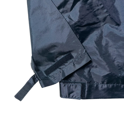 S/S 1995 Petrol Blue Hooded Coach Jacket