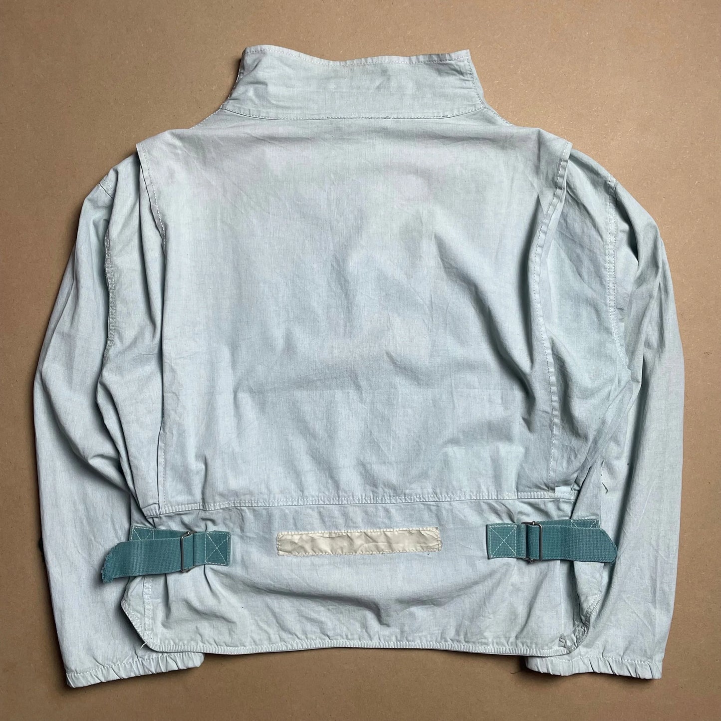 S/S 1983 Ice Blue Tela Stella Poachers Jacket