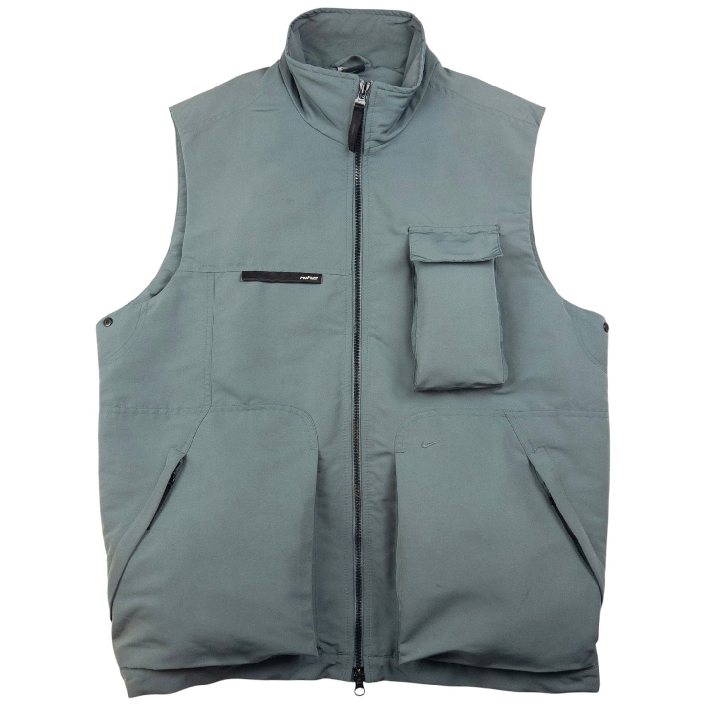 Vintage Nike Zip Up Cargo Gilet Size M