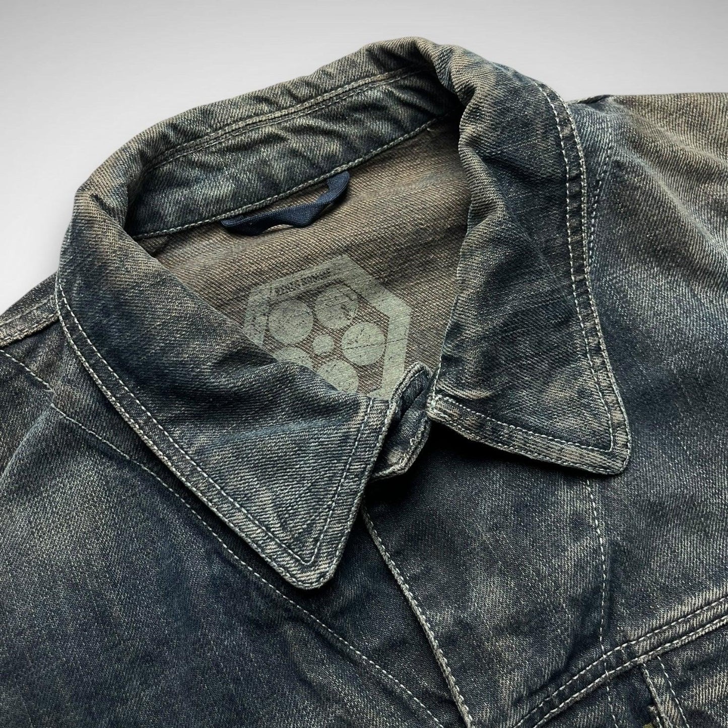 Kenzo Dark Wash Denim Jacket (2000s)