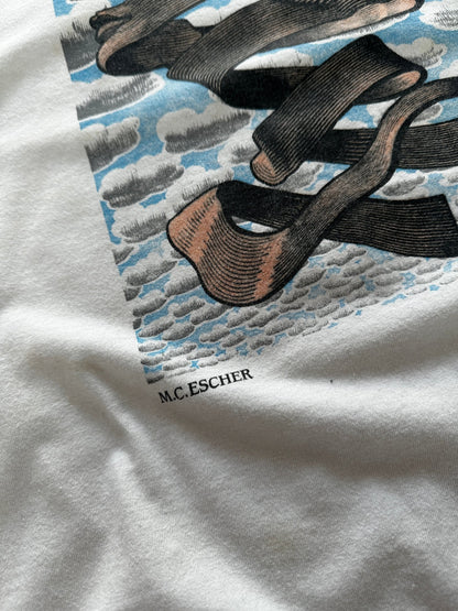 1990 M.C. Escher Rind T-Shirt - M | Default Title, Red