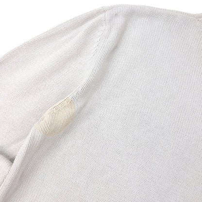 Vintage 2000s YSL Yves Saint Laurent Knit Jumper Size M | Medium, White