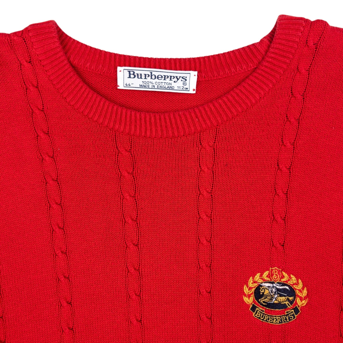 Vintage Burberry Knit Jumper Size XL