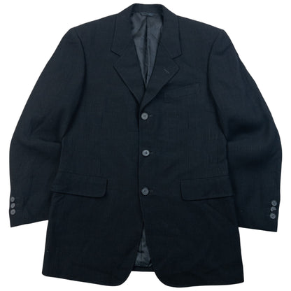 Vintage 80s Yohji Yamamoto D'Urban A.A.R Blazer Jacket Size S | Small, Black