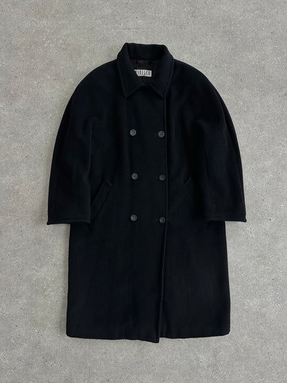 Marella Virgin Wool Cashmere Double Breasted Coat - XL