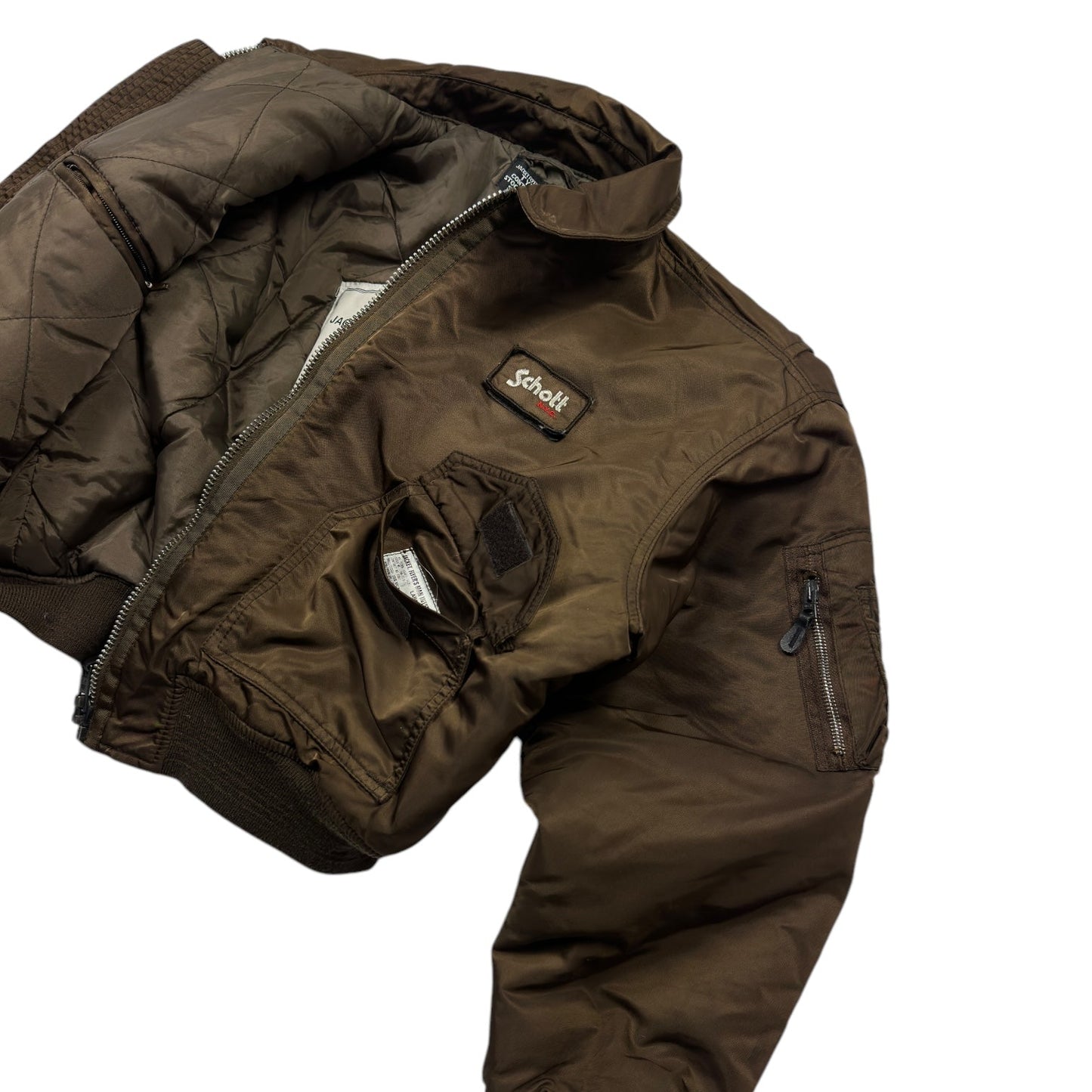 Schott NYC Brown CWU-R Flight Jacket