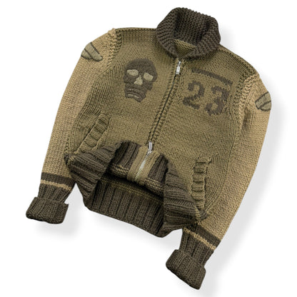 2000's Maharishi 1GG Knit Wool Jacket (M) | Default Title, Red