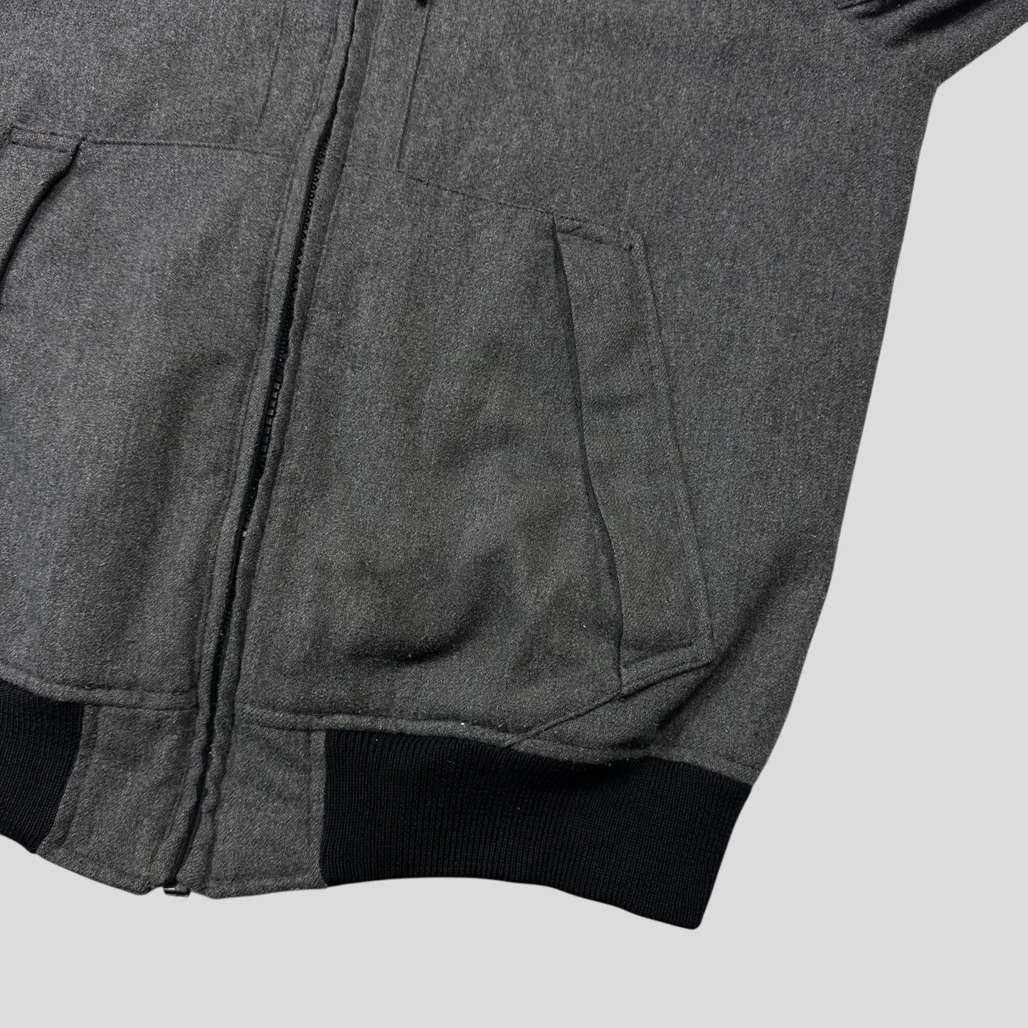 Stone Island AW14 Mélange Wool Poly Double Hood Jacket - L | Default Title, Grey