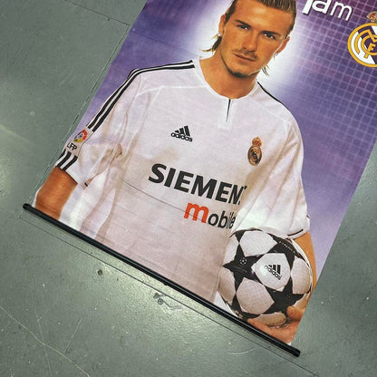 David Beckham Real Madrid Hanging Poster