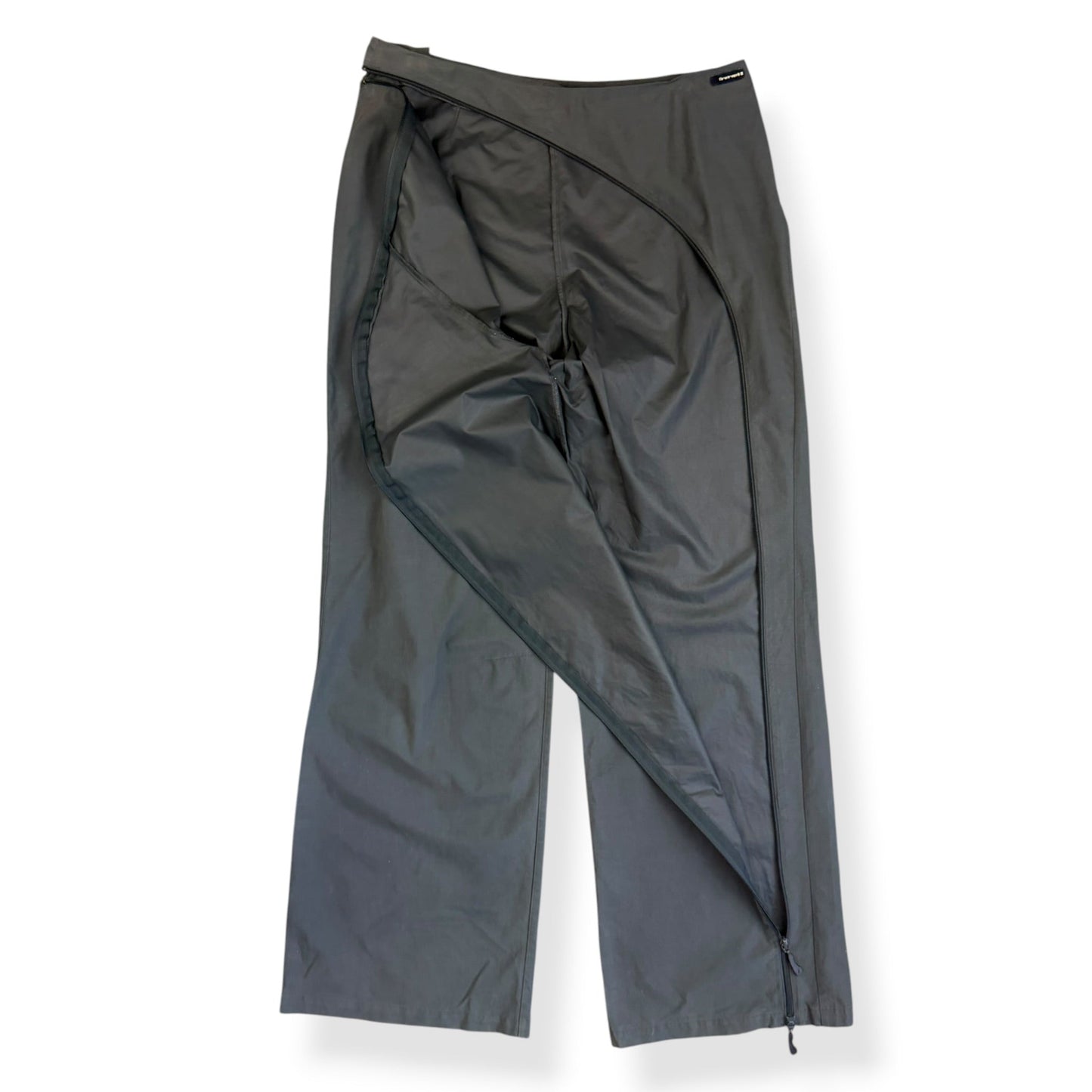 SS2000 Firetrap Asymmetric Zip Trousers (32) | O/S, Black