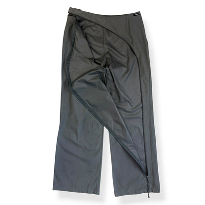 SS2000 Firetrap Asymmetric Zip Trousers (32) | O/S, Black