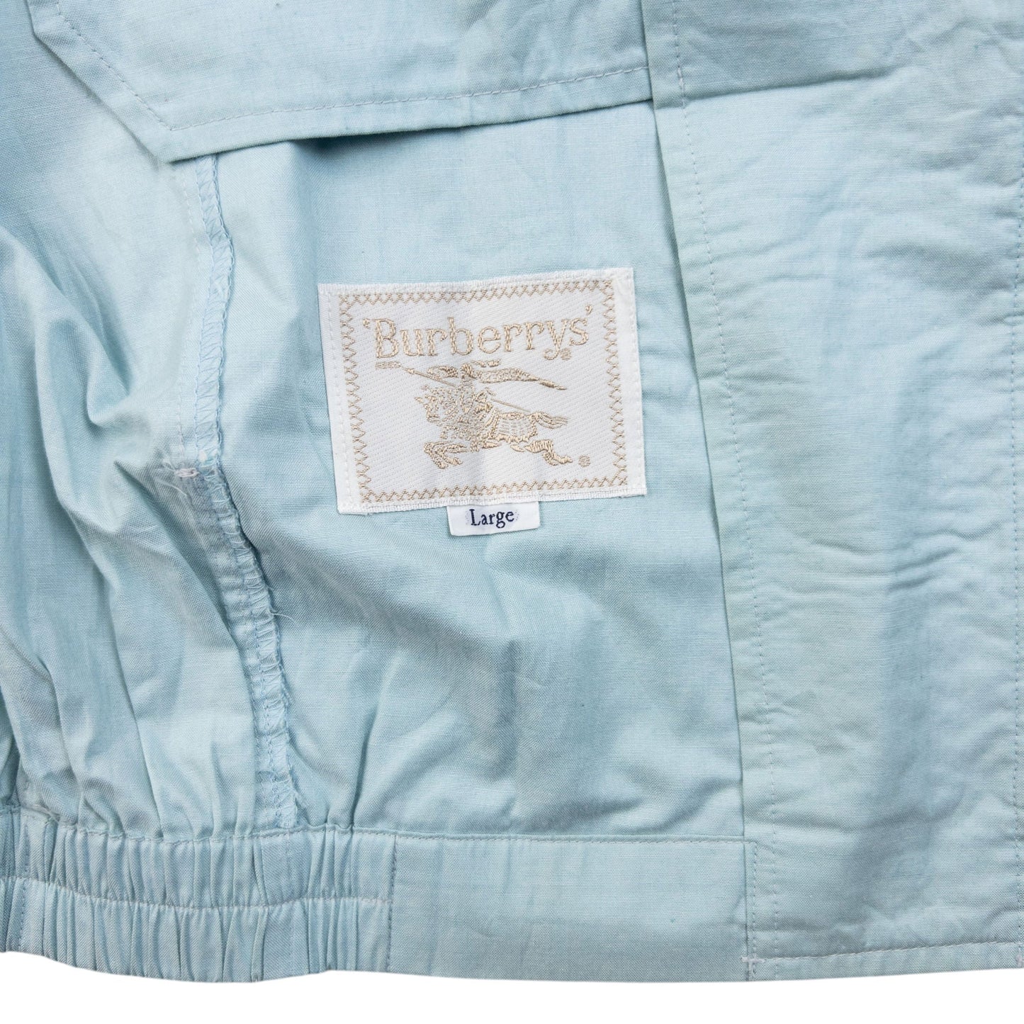 Vintage 90s Burberry Roll-Up Sleeve Jacket Size XS | XS, Multicoloured